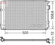 Kondensator, Klimaanlage DENSO DCN41011