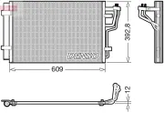 Kondensator, Klimaanlage DENSO DCN41013