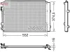 Kondensator, Klimaanlage DENSO DCN41017