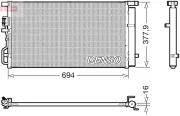 Kondensator, Klimaanlage DENSO DCN41019