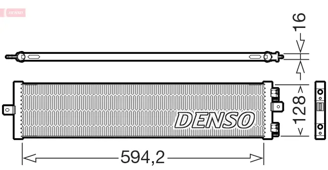 Kondensator, Klimaanlage DENSO DCN41028