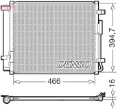 Kondensator, Klimaanlage DENSO DCN41032