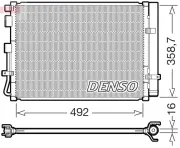 Kondensator, Klimaanlage DENSO DCN41035