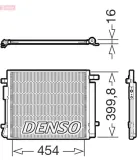 Kondensator, Klimaanlage DENSO DCN41038