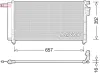 Kondensator, Klimaanlage DENSO DCN43001