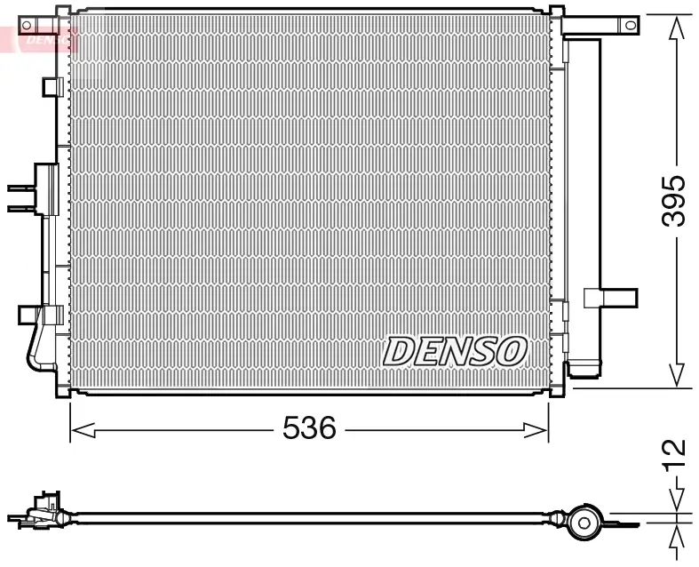 Kondensator, Klimaanlage DENSO DCN43002