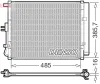 Kondensator, Klimaanlage DENSO DCN43007