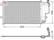 Kondensator, Klimaanlage DENSO DCN44011