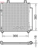 Kondensator, Klimaanlage DENSO DCN45007