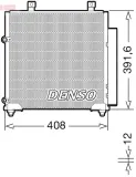 Kondensator, Klimaanlage DENSO DCN45012