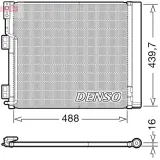 Kondensator, Klimaanlage DENSO DCN46028