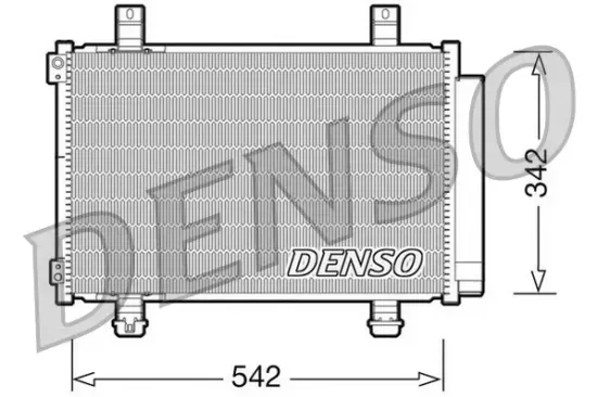 Kondensator, Klimaanlage DENSO DCN47005 Bild Kondensator, Klimaanlage DENSO DCN47005