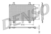 Kondensator, Klimaanlage DENSO DCN47010