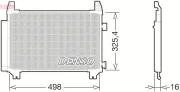 Kondensator, Klimaanlage DENSO DCN50029