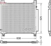 Kondensator, Klimaanlage DENSO DCN50050