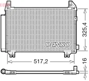 Kondensator, Klimaanlage DENSO DCN50107