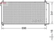 Kondensator, Klimaanlage DENSO DCN50121