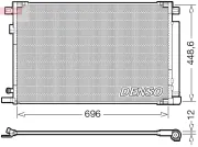 Kondensator, Klimaanlage DENSO DCN50128