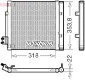 Kondensator, Klimaanlage DENSO DCN99082