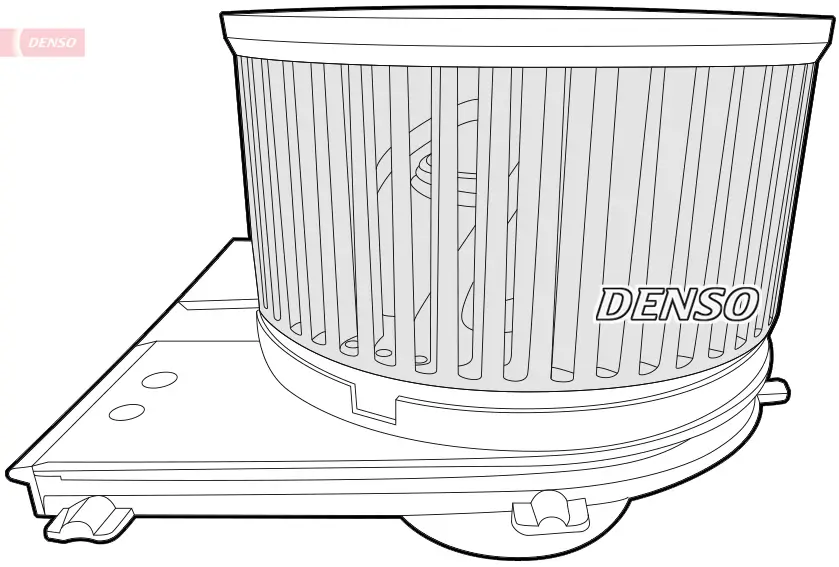 Innenraumgebläse 12 V DENSO DEA02004