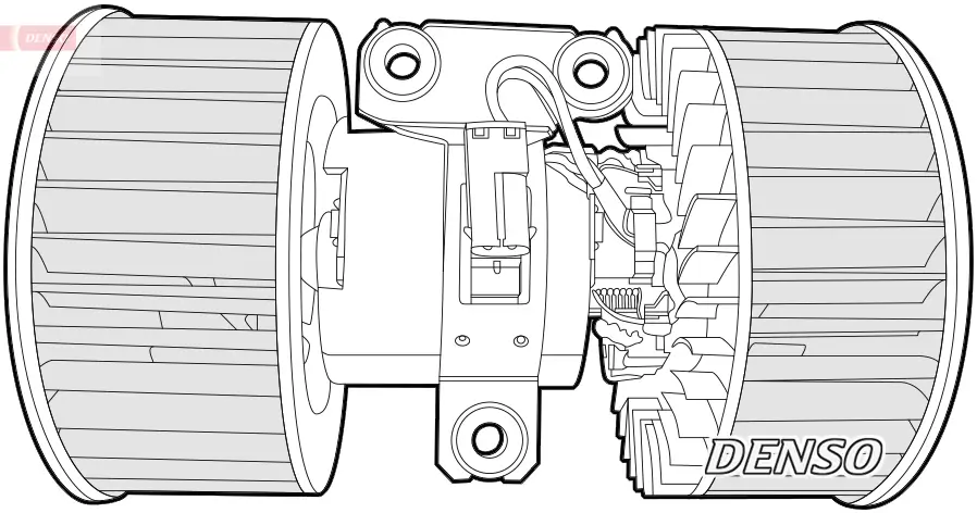 Innenraumgebläse 12 V DENSO DEA05002