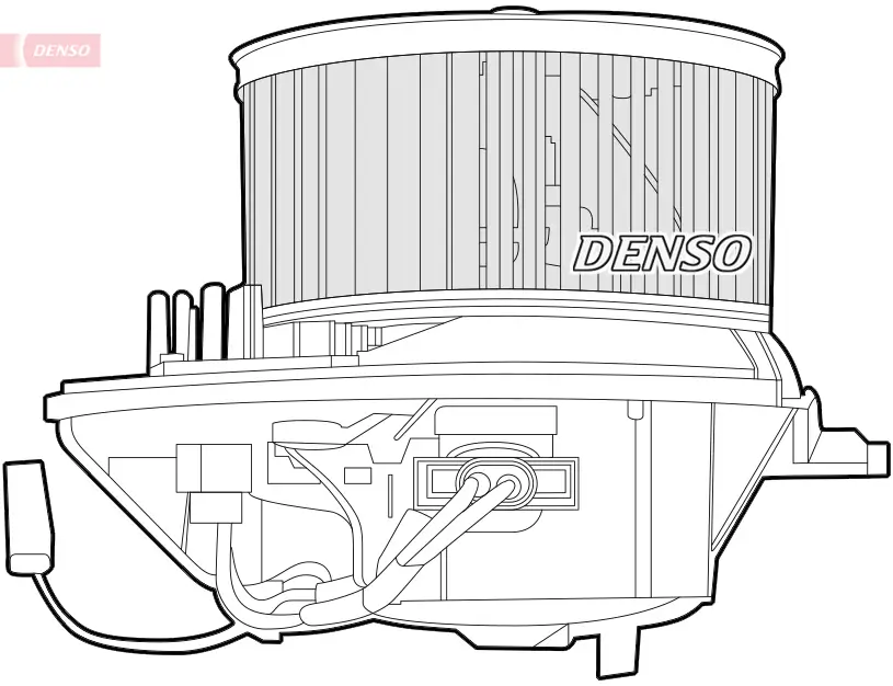 Innenraumgebläse 12 V DENSO DEA07004