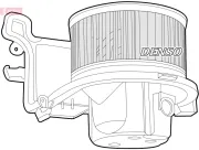 Innenraumgebläse 12 V DENSO DEA07006