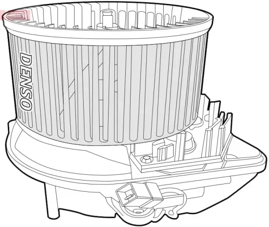 Innenraumgebläse 12 V DENSO DEA07015 Bild Innenraumgebläse 12 V DENSO DEA07015