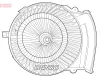 Innenraumgebläse DENSO DEA07021