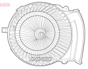 Innenraumgebläse DENSO DEA07021