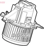 Innenraumgebläse DENSO DEA07024