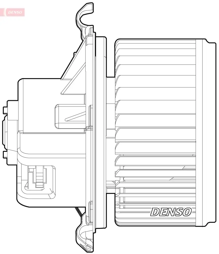 Innenraumgebläse 12 V DENSO DEA09024