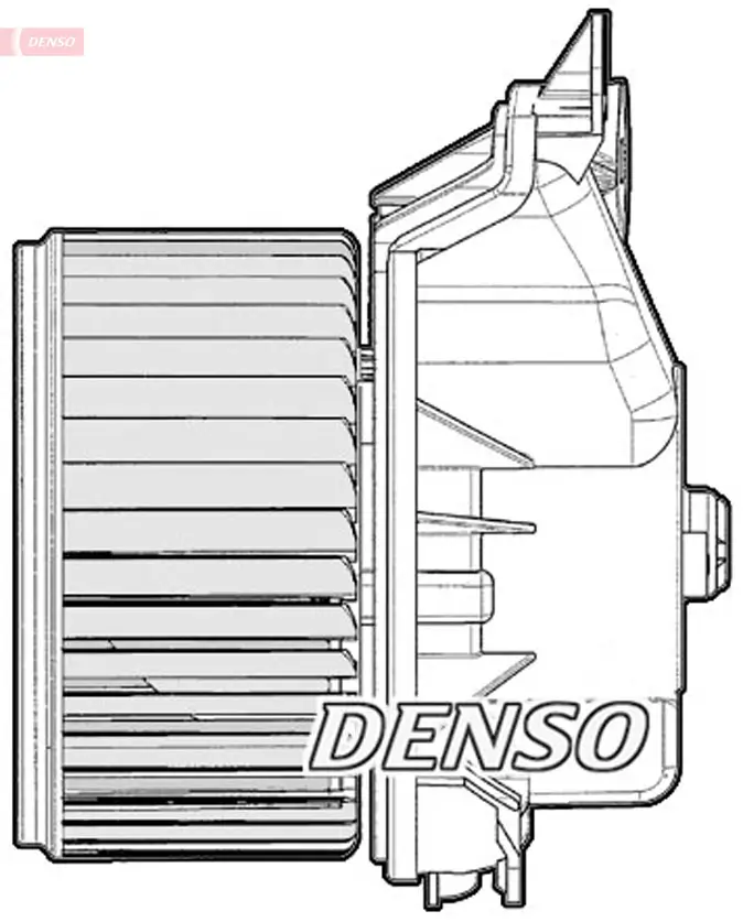 Innenraumgebläse 12 V DENSO DEA09047