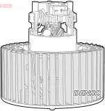 Innenraumgebläse 12 V DENSO DEA09049