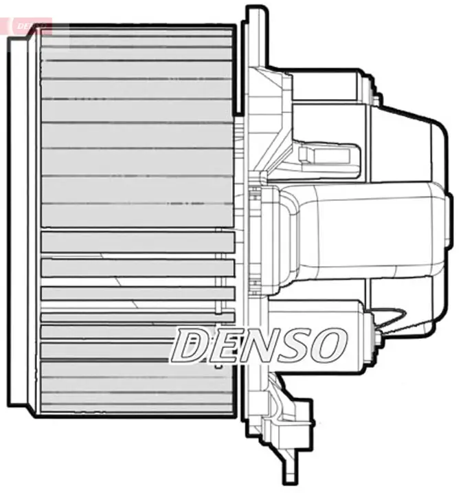 Innenraumgebläse 12 V DENSO DEA09051