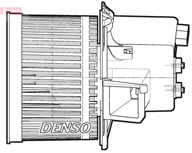 Innenraumgebläse 12 V DENSO DEA09064