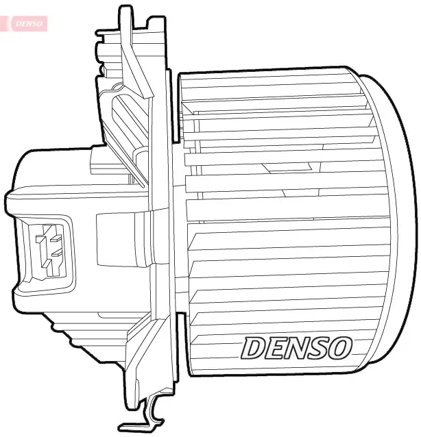 Innenraumgebläse 12 V DENSO DEA09070