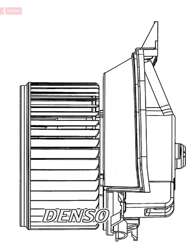Innenraumgebläse 12 V DENSO DEA09203