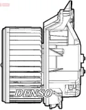 Innenraumgebläse 12 V DENSO DEA09209