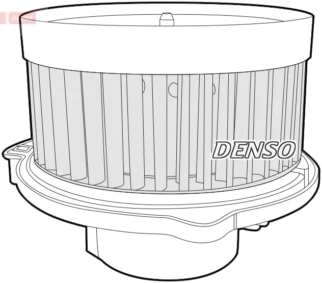 Innenraumgebläse 12 V DENSO DEA17014