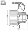Innenraumgebl&auml;se 12 V DENSO DEA17020
