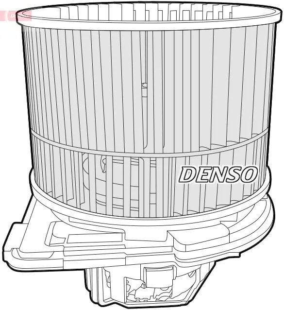 Innenraumgebläse 12 V DENSO DEA20002