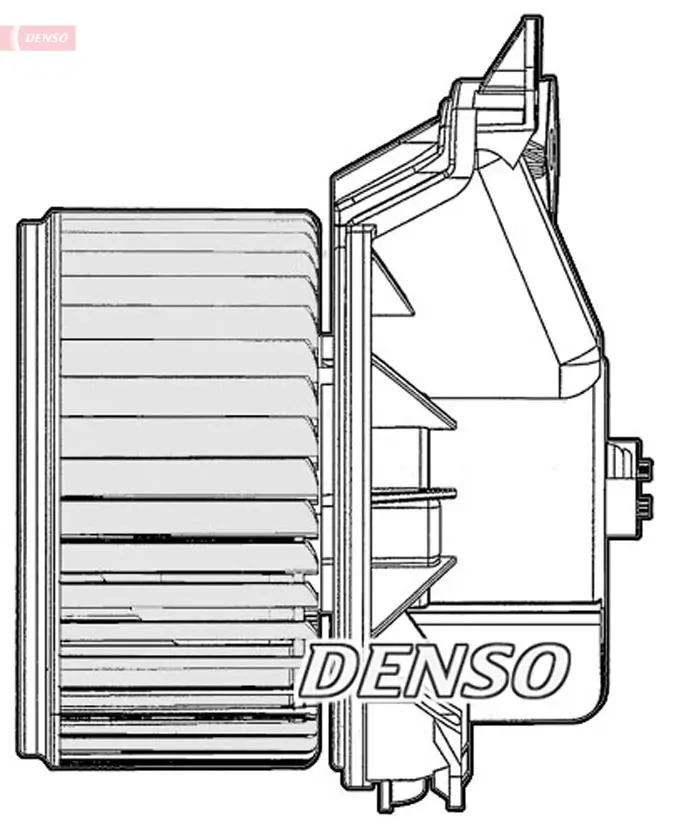 Innenraumgebläse 12 V DENSO DEA20010