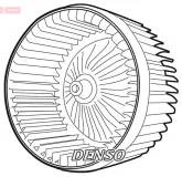 Innenraumgebläse 12 V DENSO DEA21005
