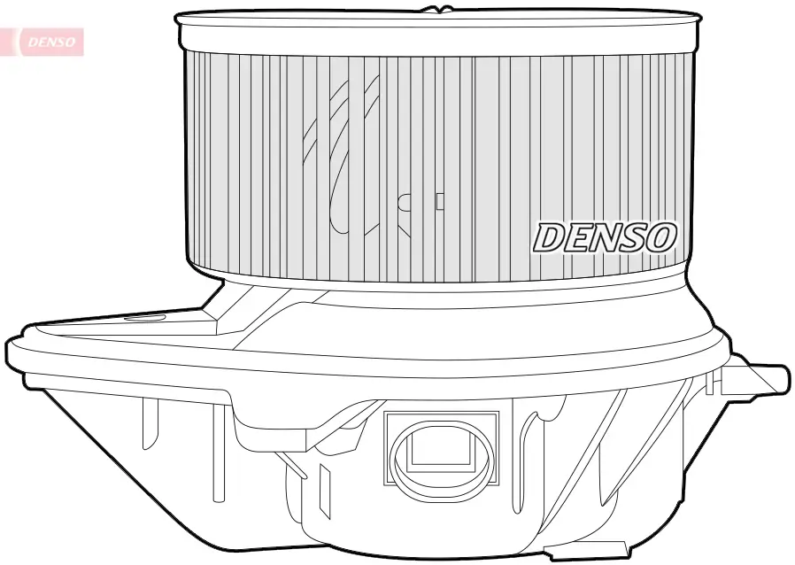 Innenraumgebläse 12 V DENSO DEA21009