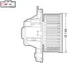 Innenraumgebläse 12 V DENSO DEA21014