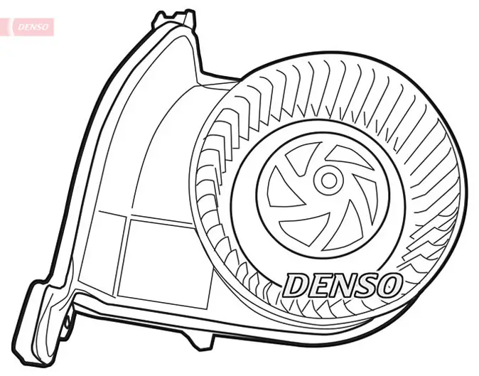 Innenraumgebläse 12 V DENSO DEA23002