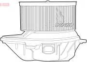 Innenraumgebläse 12 V DENSO DEA23007