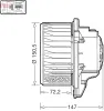 Innenraumgebl&auml;se 12 V DENSO DEA41016