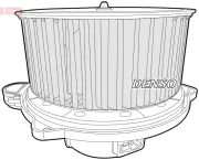 Innenraumgebläse 12 V DENSO DEA43005